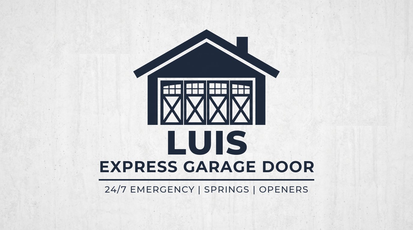 Luis Express Garage Door Logo
